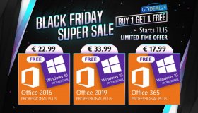 Προσφορές Black Friday σε Windows 10 και Office