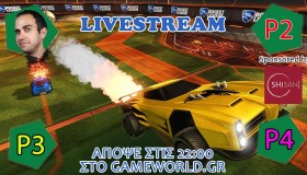 Παίζουμε Rocket League Live