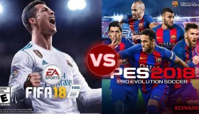 Fifa 18 vs Pro Evolution Soccer 2018