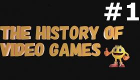 The History of video games: Part 1 (1950-1971)