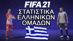 FIFA 21: Τα στατιστικά των ελληνικών ομάδων